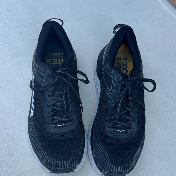 Hokq one one Black Athletic Running Shoes - Picture 2 of 7